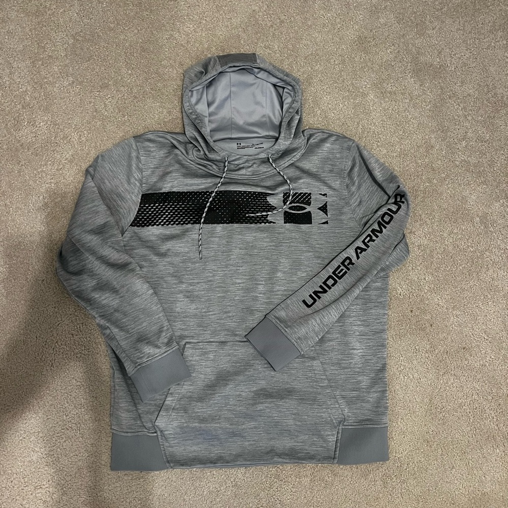 Under Armour Light Gray ColdGear Hoodie
